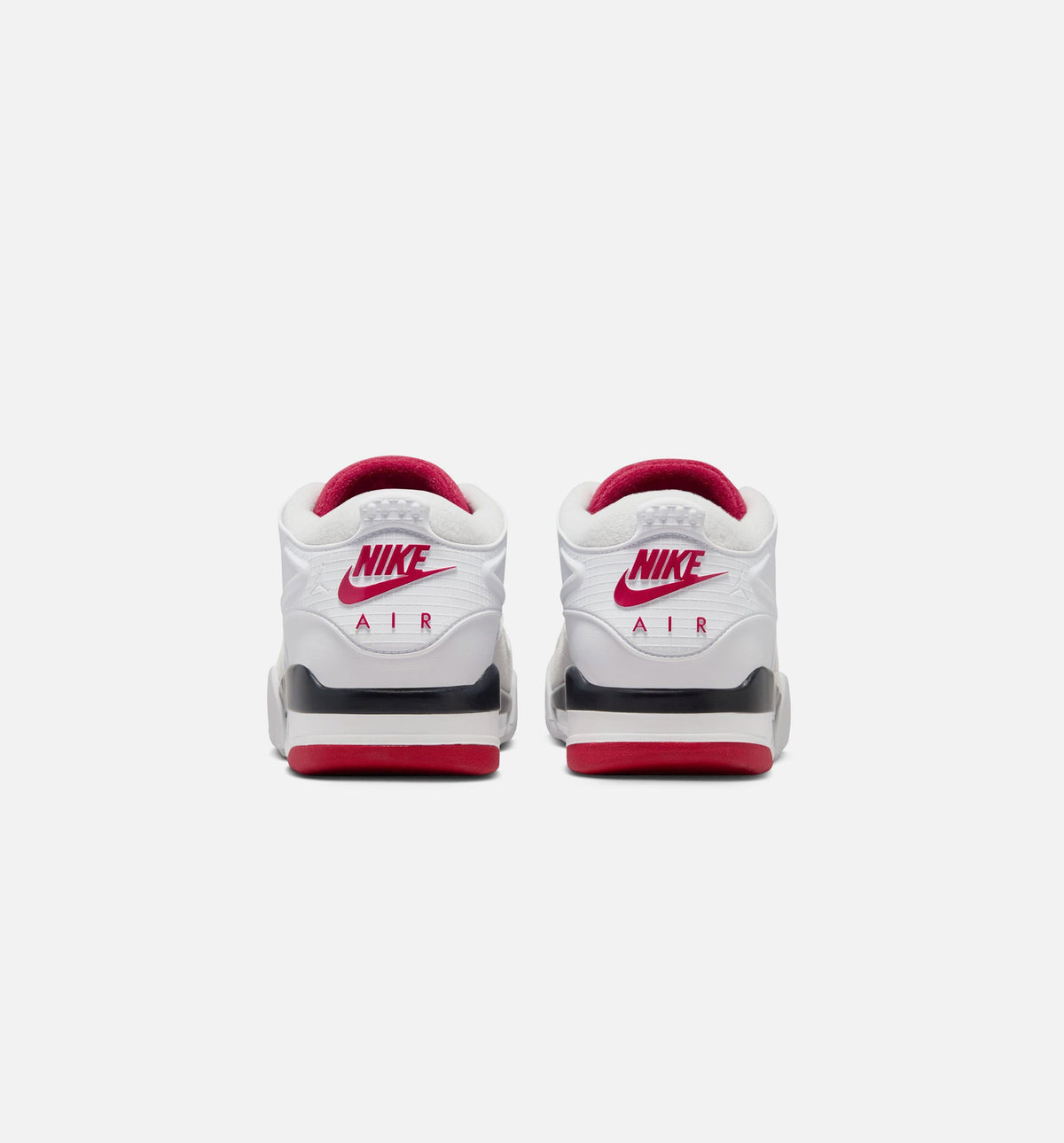 Air Jordan 4 RM Men's Sneakers - White Black Neutral Grey Varsity Red