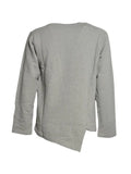 Comme Des Garçons Shirt asymmetric-hem sweater
