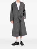 Société Anonyme checked wool blazer
